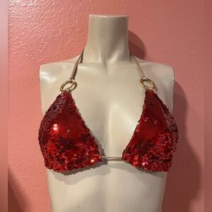 BEACH BUNNY SIREN SONG BIKINI TOP..